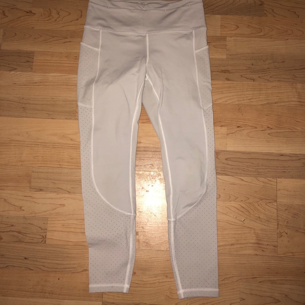 Lululemon mind over miles white tight